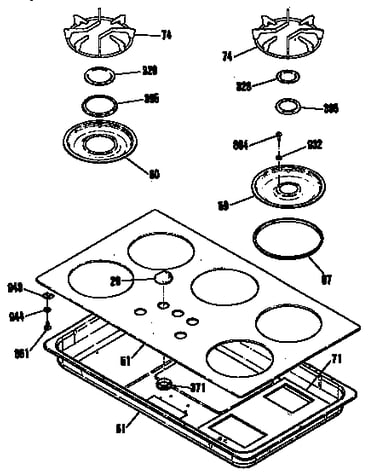 Gas counter unit