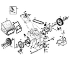 Craftsman 917373681 drive assembly diagram