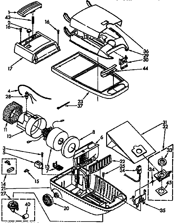 VACUUM CLEANER PARTS