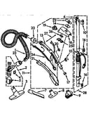 Hose and attachment parts