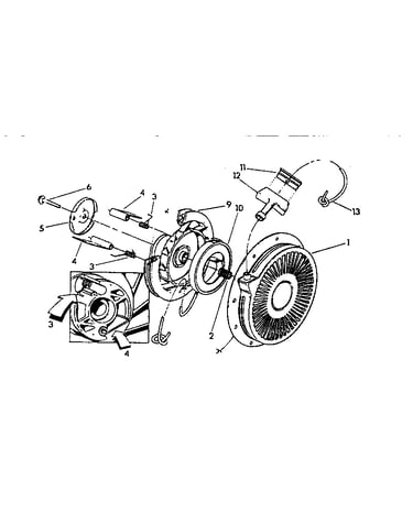 Recoil starter assembly