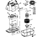 Craftsman 113177570 3-gallon portable wet/dry vac diagram