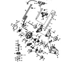 Craftsman 257796433 sears electric edger repair parts diagram