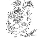 Kenmore 6808897380 internal machine parts diagram