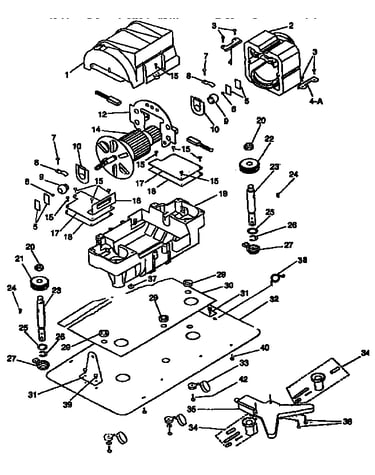 Internal machine parts