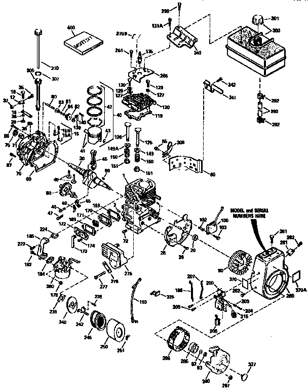 CRAFTSMAN 4-CYCLE ENGINE