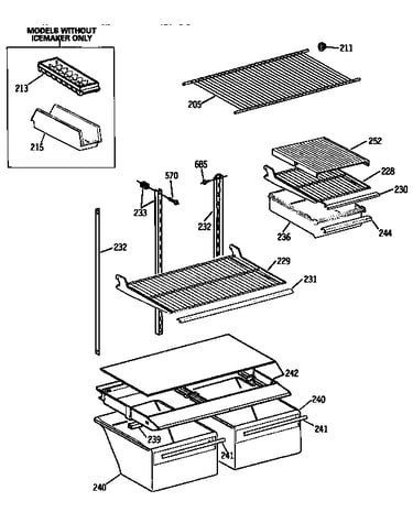 Shelf parts