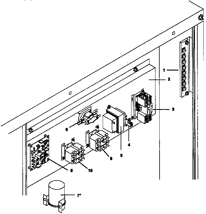 Control plate
