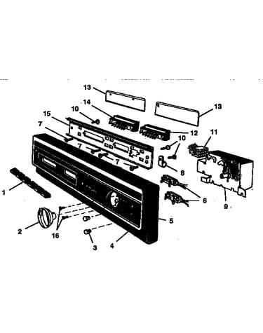 Console panel parts