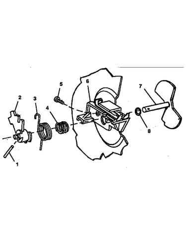 Detergent cup parts