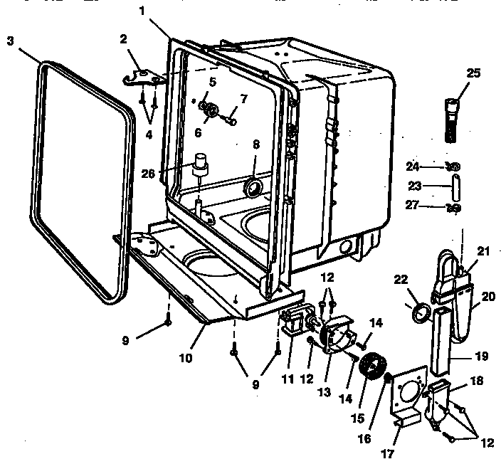 TUB PARTS