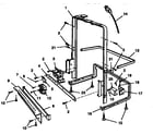 Kenmore 5871651590 frame parts diagram