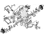 Craftsman 917374370 22" rotary lawnmower diagram