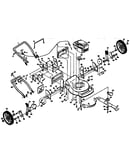 22" rotary lawnmower