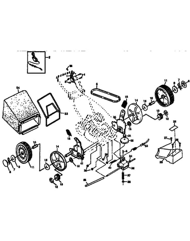 22" rotary lawnmoer