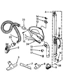 Hose and attachment parts