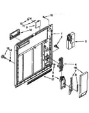 Inner door parts