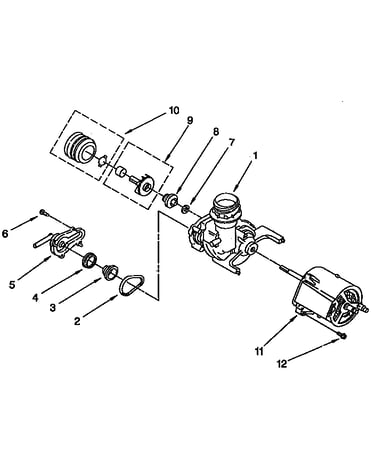 Pump and moter parts