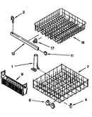 Dishrack parts