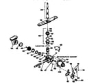 GE GSD580P-49WA motor-pump assembly diagram