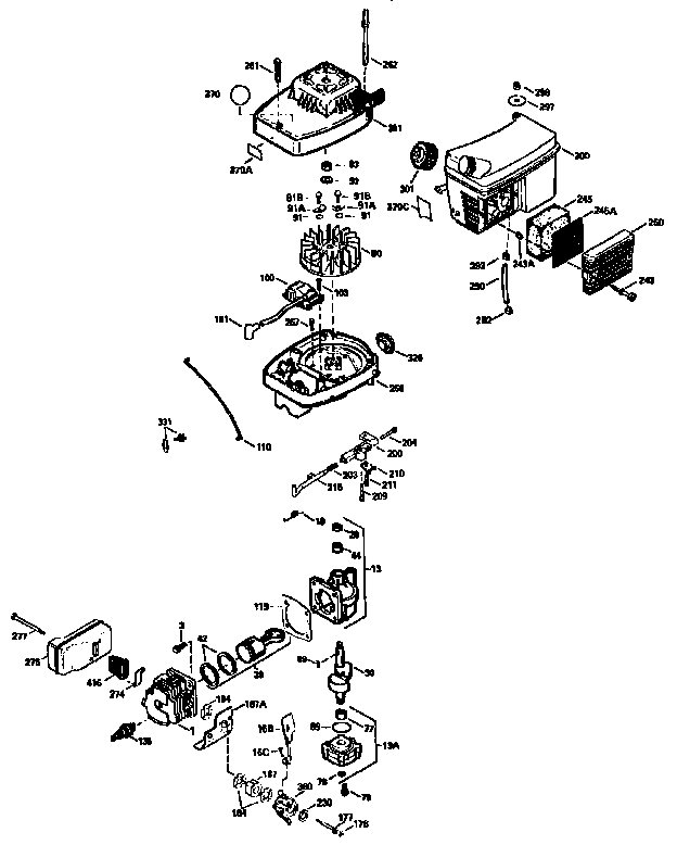 Craftsman 2-cycle engine
