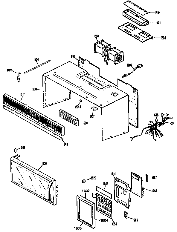 COVER/DOOR AND CONTROL PANEL