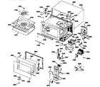GE JE1425L02 microwave parts diagram