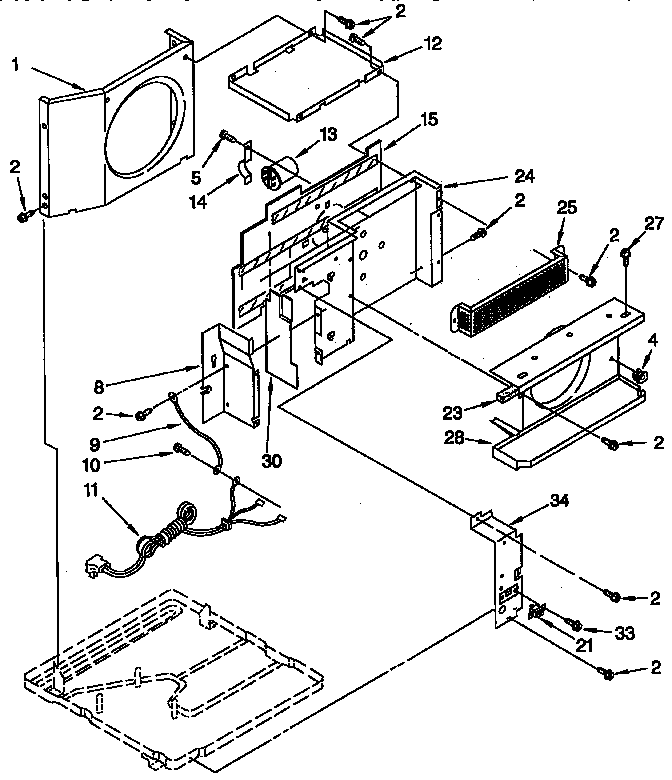 Air flow and control parts
