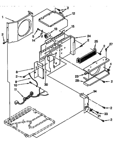 Air flow and control parts
