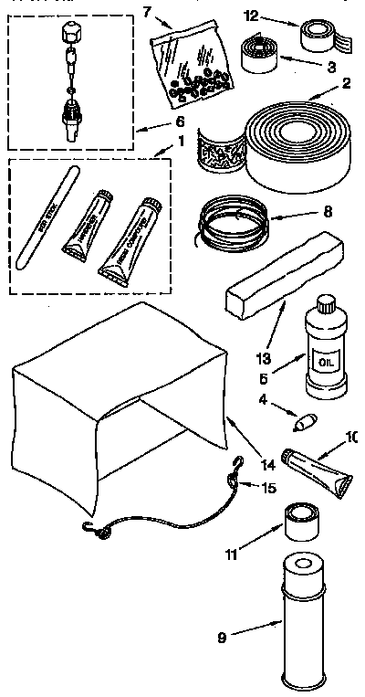 Optional parts (not included)