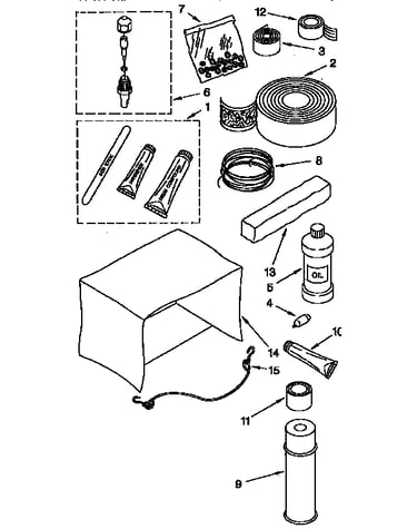Optional parts (not included)