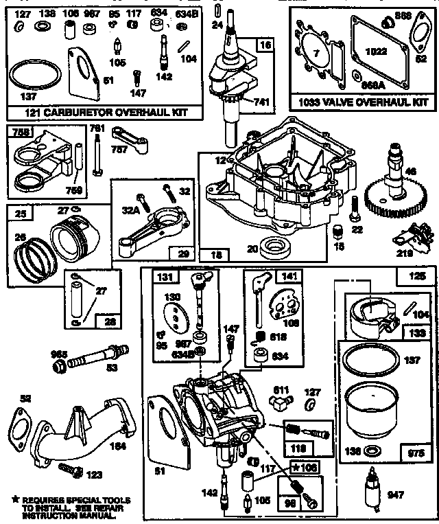 REPAIR PARTS