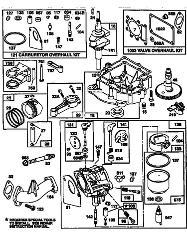 Repair parts