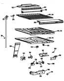 Compartment separator parts