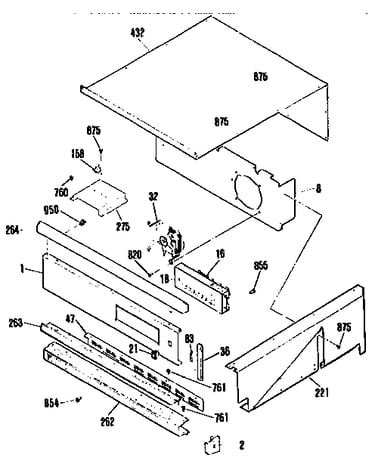 Control panel section