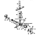 GE GSD580P-49BA motor-pump mechanism diagram