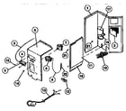 Kenmore 2538791462 electrical system and unit parts diagram