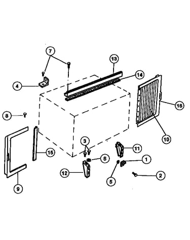 Windows mounting parts