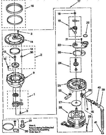 Pump and motor parts