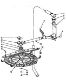 Upper wash and rinse parts