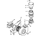 KitchenAid KUDB23HY2 blower parts diagram