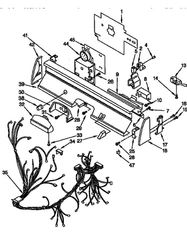 Control panel parts