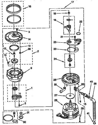 Pump and motor parts