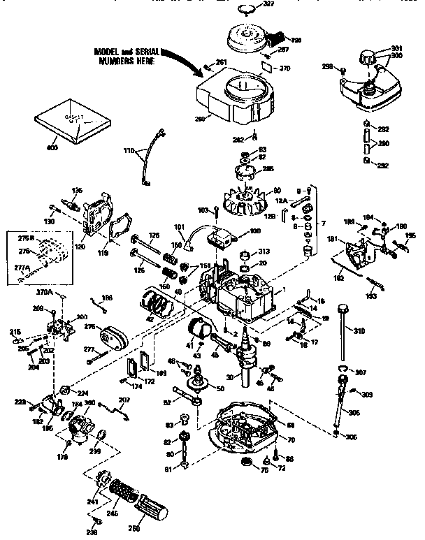 CRAFTSMAN 4-CYCLE ENGINE