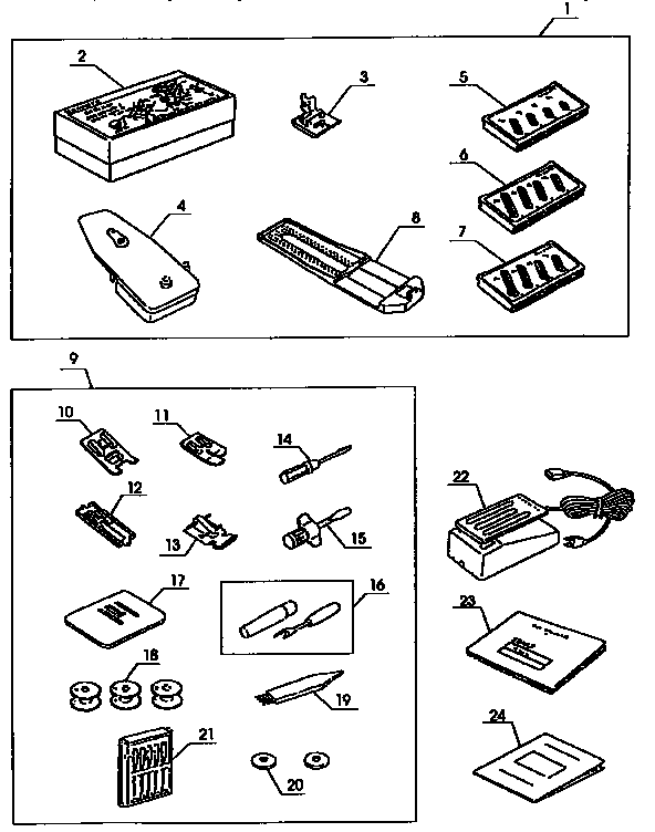 Attachment parts
