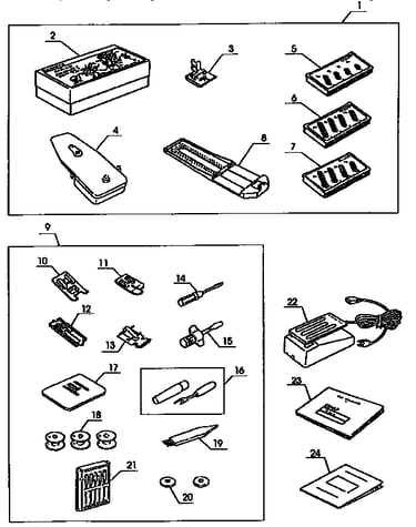 Attachment parts