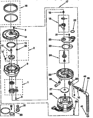 Pump and motor parts