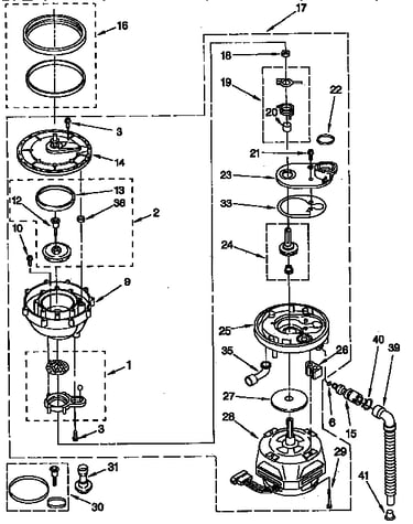 Pump and motor parts