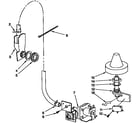 KitchenAid KUDD23HY2 fill and overfill parts diagram