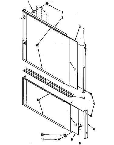 Door and panel parts